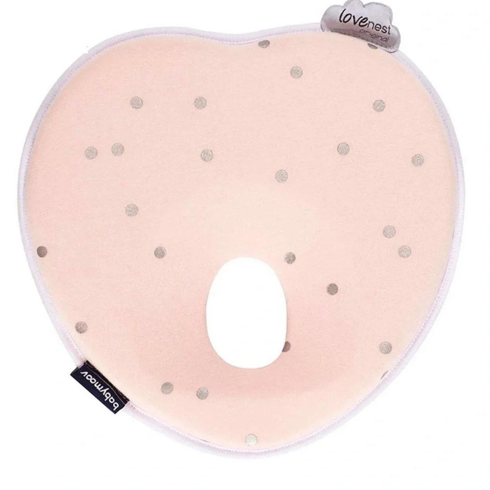 Babymoov Lovenest Baby Head Support Pillow - Pink - Picture 5 of 5